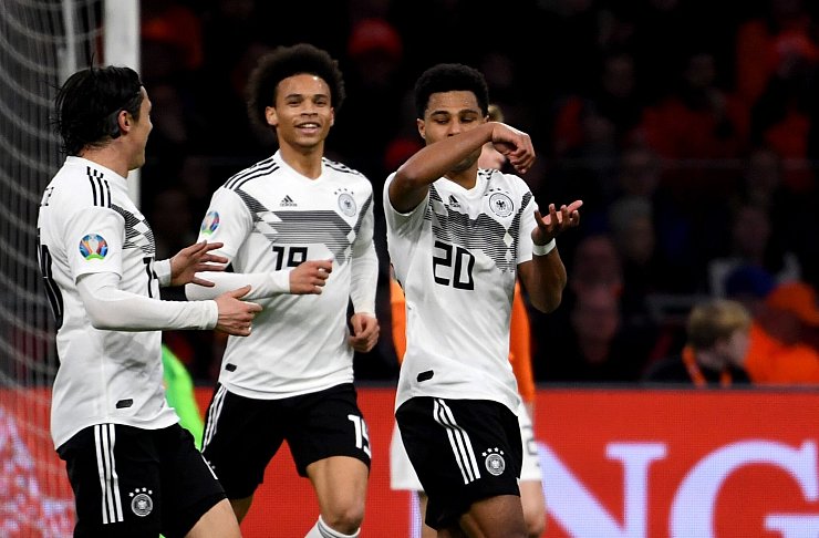 Der bislang letzte Sieg in den Niederlanden gelang in der EM-Qualifikation 2019. - © Federico Gambarini/dpa