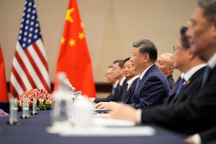 Biden und Xi treffen sich in Peru am Rande eines Gipfels. - © Manuel Balce Ceneta/AP/dpa