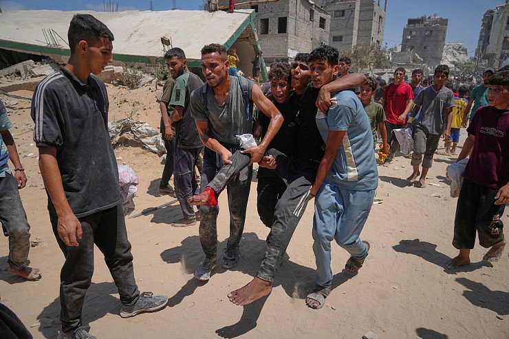 Die humanitäre Lage im Gazastreifen ist katastrophal. - © Jehad Alshrafi/AP/dpa