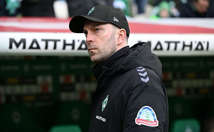 Hatte viele Gründe, kritisch zu schauen: Werder-Trainer Ole Werner. - © Carmen Jaspersen/dpa