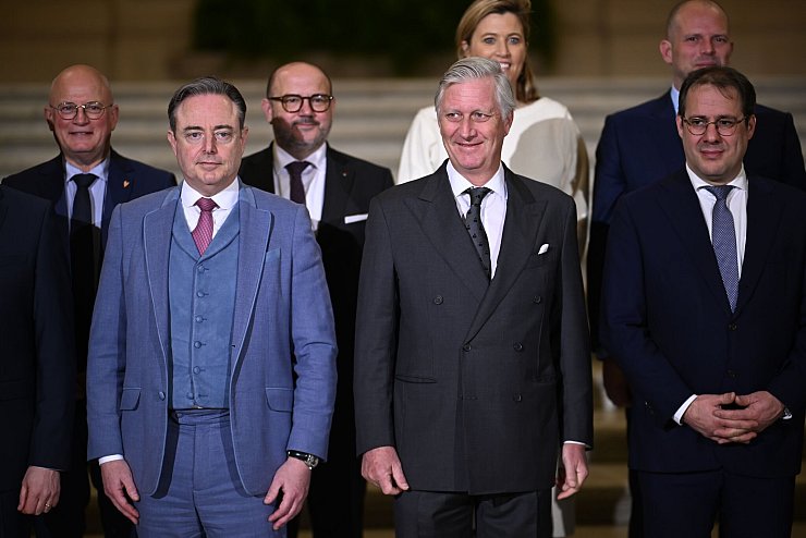 Ein drastischer Rechtsruck ist in Belgien trotz der Regierungsbeteiligung der bei der Wahl im Juni siegreichen N-VA nicht zu erwarten. - © Jasper Jacobs/Belga/dpa
