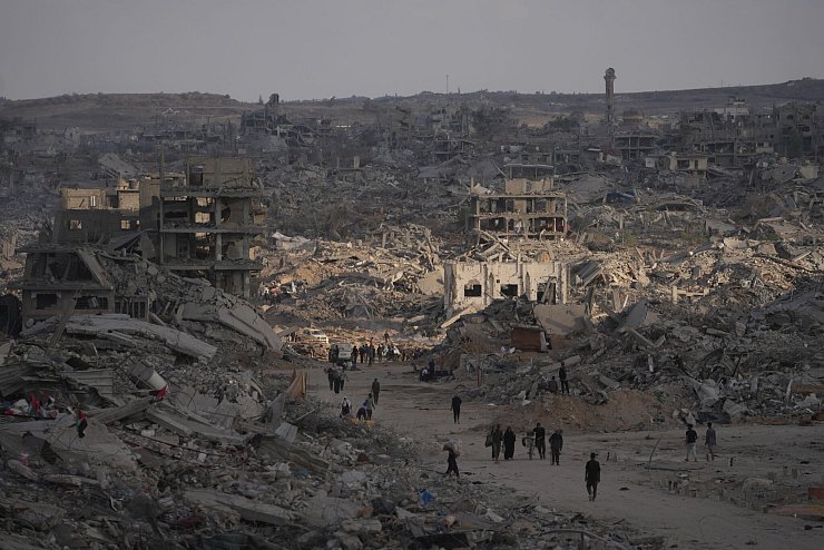 Es bleibt abzuwarten, ob das Waffenruhe-Abkommen zu einem längerfristigen Ende der Kämpfe in Gaza führen wird. (Archivbild) - © Jehad Alshrafi/AP/dpa