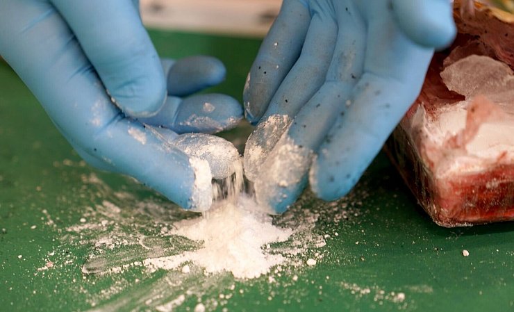 Sichergestelltes Kokain - © Marcus Brandt/dpa