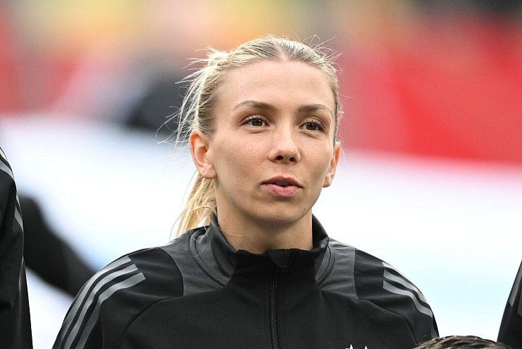 Elisa Senß verstärkt Eintracht Frankfurt. - © Sebastian Christoph Gollnow/dpa