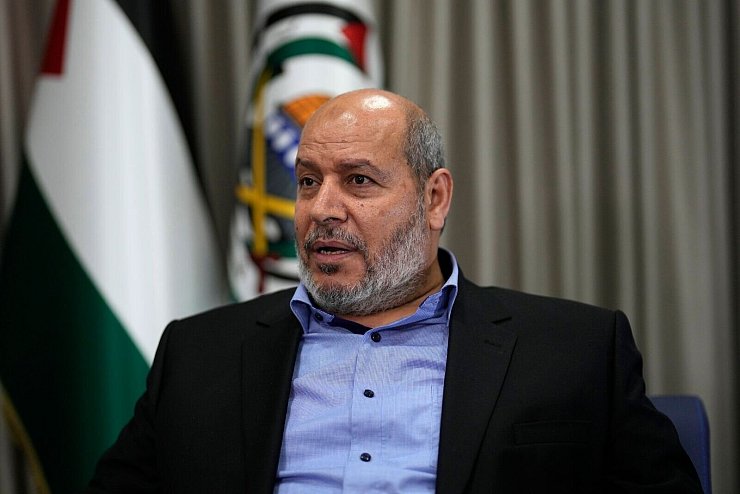 Chalil al-Haja, gegenwärtig ranghöchster Vertreter der Terrororganisation Hamas. (Archivbild) - © Khalil Hamra/AP/dpa