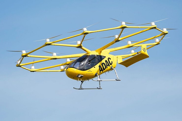 In Deutschland arbeitet Volocopter mit der ADAC-Luftrettung zusammen. (Archivbild) - © Uwe Anspach/dpa