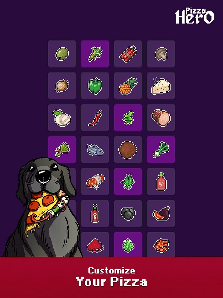Nach Wunsch belegen darf man sein Stück in «Pizza Hero». - © Astro Hound Studios/dpa-tmn