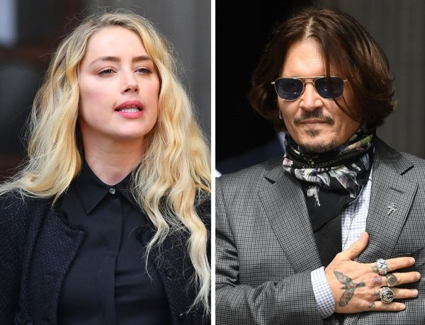 Amber Heard und Johnny Depp - © Foto: Victoria Jones/Kirsty O'connor/PA Wire/dpa