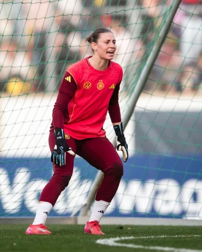 Der DFB hat den Vorfall mit Rafaela Borggr&auml;fe aufgearbeitet. (Archivbild) - &copy; Marius Becker/dpa