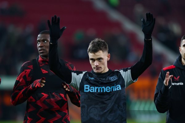 Hat seinen Vertrag in Leverkusen einem Bericht zufolge verlängert: Nationalspieler Florian Wirtz. - © Daniel Löb/dpa