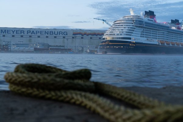 Wann sich der Staat wieder aus der Meyer Werft zurückziehen wird, ist offen. (Archivbild) - © Izabella Mittwollen/dpa