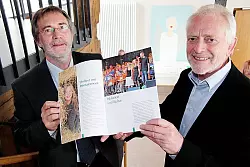 Udo Zippel, kaufmännischer Direktor (links), und Hermann Adam, theologischer Direktor von Eben-Ezer