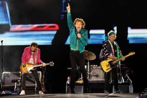 Mick Jagger und Co. ließen es nicht nur auf der Bühne krachen, sondern auch auf der Straße. (Archivbild) - © Scott Strazzante/San Francisco Chronicle/AP/dpa