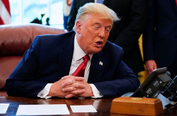 Machado habe ihm den Preis gewidmet, erzählte Trump nach dem Gespräch. (Archivbild) - © Alex Brandon/AP/dpa
