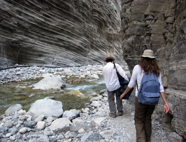 An engen Stellen der Schlucht kann das Wasser im Winter meterhoch steigen. (Archivbild) - © picture alliance / dpa-tmn