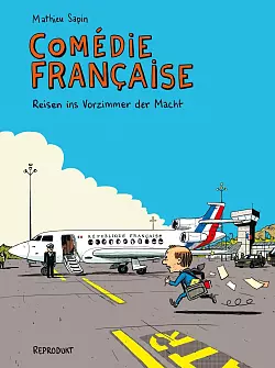 Comic &uuml;ber Pr&auml;sident Macron - &copy; Foto: Mathieu Sapin/Reprodukt-Verlag/dpa