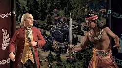 Bei der Vielzahl sowie Diversit&auml;t der Anf&uuml;hrer sind auch Aufeinandertreffen aus sehr unterschiedlichen Zeitlinien m&ouml;glich. Hier sind Benjamin Franklin und Aśoka Adiraja zu sehen. - &copy; 2K Games