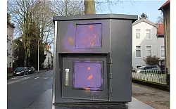 "Horst" wurde umlackiert. - &copy; Polizei Detmold