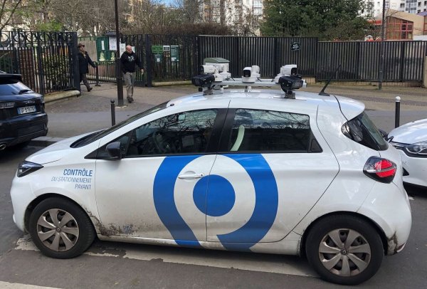 Autofahrer in Straßburg kennen sie schon: Scan-Fahrzeuge im Einsatz gegen Falschparker. (Archivbild) - © Michael Evers/dpa