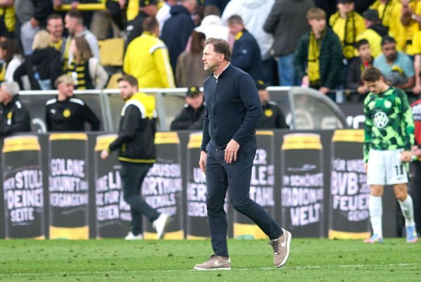 Wolfsburgs Trainer Hasenhüttl muss im Sommer wohl gehen. - © Bernd Thissen/dpa