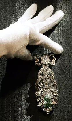 Sachsens Grüner Diamant in New York - © Foto: Oliver Killig/dpa-Zentralbild/dpa/Archiv