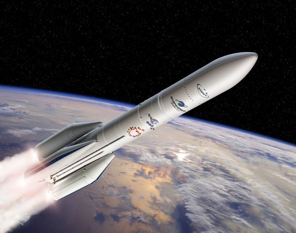 Ariane 6 startet wohl erst 2022 - © Foto: David Ducros/ESA/dpa