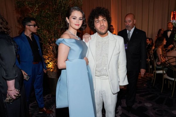 Selena Gomez und ihr Partner Benny Blanco haben ein gemeinsames Album angekündigt. (Archivbild) - © Chris Pizzello/Invision/AP/dpa