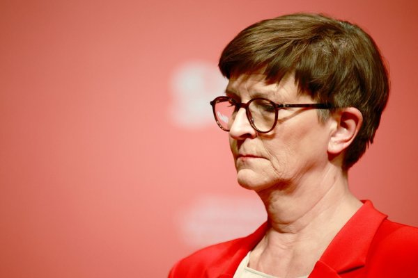 SPD-Co-Parteichefin Saskia Esken. - © Matthias Bein/dpa