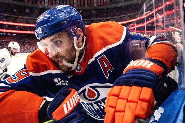 Leon Draisaitl blieb im sechsten Spiel erstmals ohne Scorerpunkt. - © Jason Franson/The Canadian Press via AP/dpa