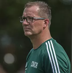 Jörg Horstkötter, Trainer des TuS Ahmsen. - © Egon Penner