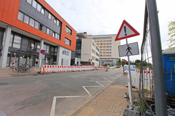 Baustelle Röntgenstraße - © Vera Gerstendorf-Welle