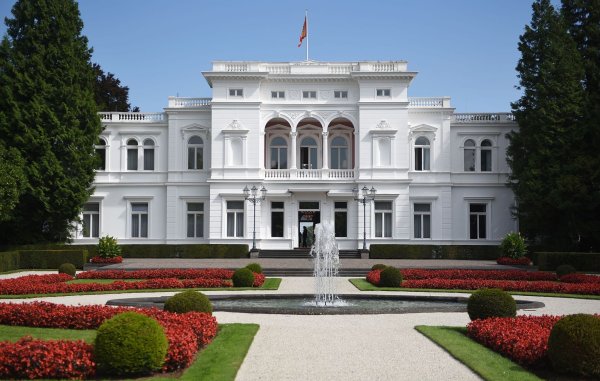 Zweiter Amtssitz des Bundespräsidenten: die Villa Hammerschmidt. - © Henning Kaiser/dpa