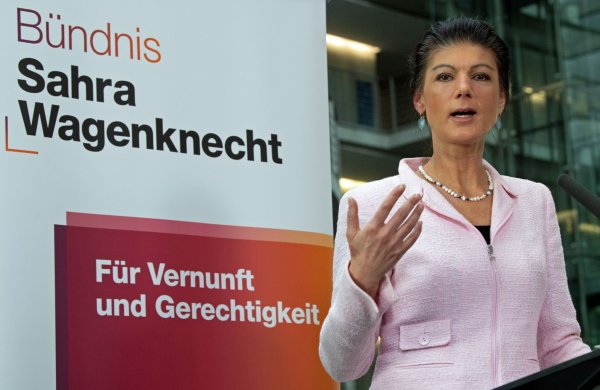 Sahra Wagenknechts Partei will bei der Kommunalwahl im Saarland in einzelnen Kommunen antreten. - © Jonathan Penschek/dpa