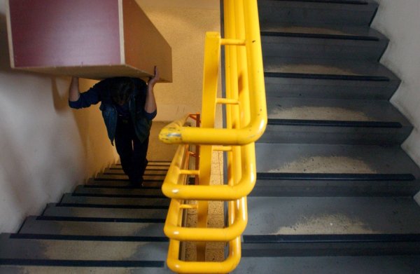 Umzug - © Foto: Falko Siewert/dpa/Symbolbild