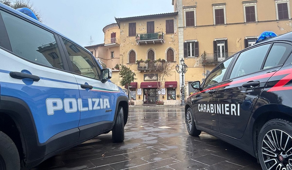 Autos der italienischen Polizei - Christoph Sator/dpa