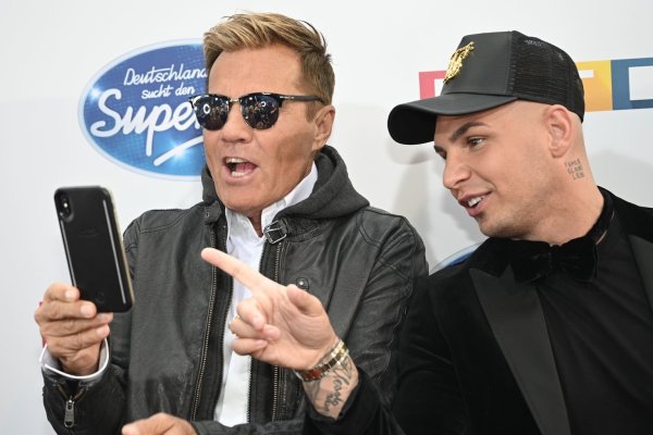 Dieter Bohlen und Pietro Lombardi - © Foto: Henning Kaiser/dpa