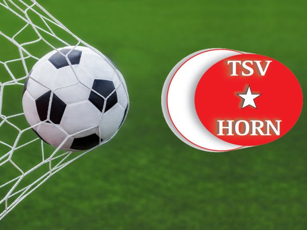 Logo des Fußball-Bezirksligisten TSV Horn - © Montage: LZ