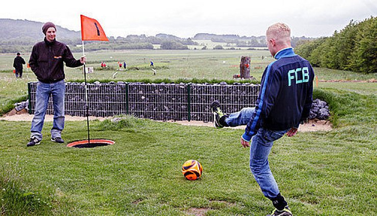 Dänen sind Europameister im Fußballgolf - © Detmold