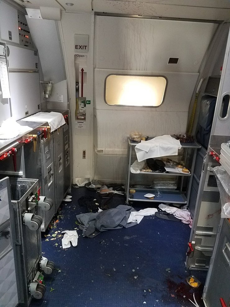 Nach dem Handgemenge - © Foto: Federal Bureau of Investigation/AP/dpa