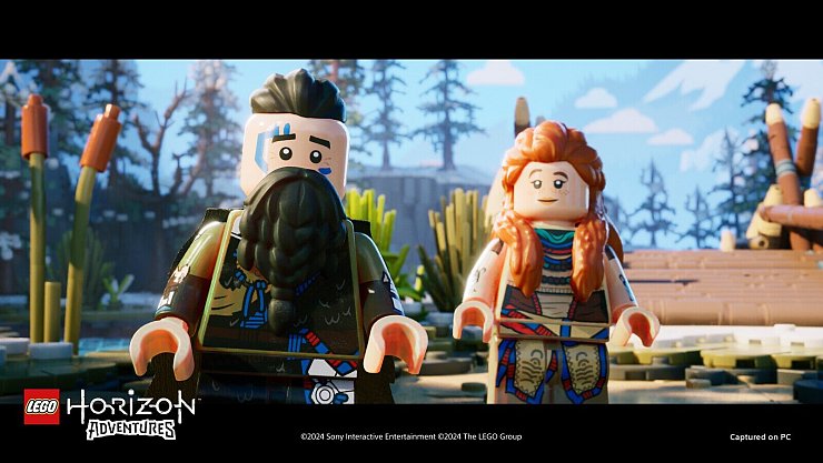 Die Zwischensequenzen sind grafisch teilweise auf dem Niveau des Lego-Kinofilms. - © Guerrilla Games/Lego