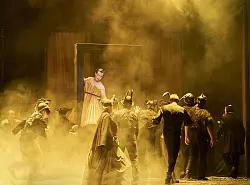 Szene aus "Faust" - &copy; Landestheater Detmold