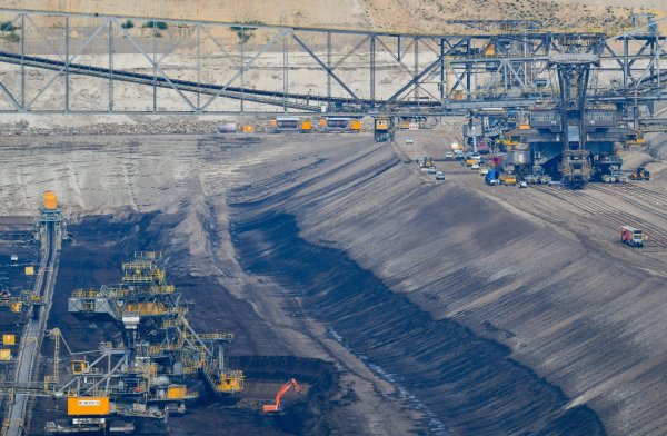 Braunkohleförderung in der Lausitz - © Foto: Patrick Pleul