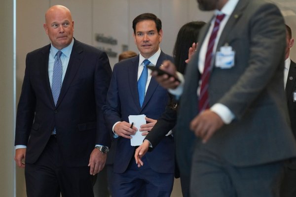 Schlug bei seinem ersten Nato-Treffen in Brüssel einen vergleichsweise moderaten Ton an: US-Außenminister Marco Rubio. - © Jacquelyn Martin/Pool AP/AP/dpa