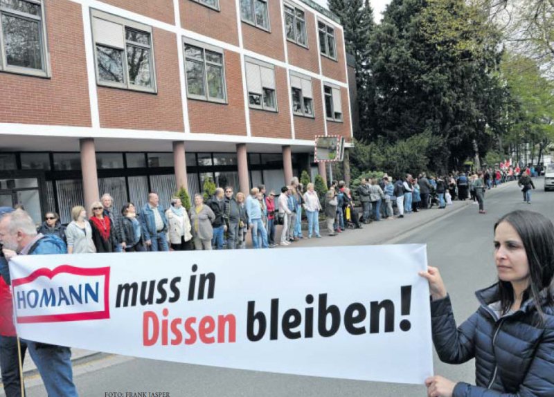 Mehr als 4.000 Menschen protestieren gegen Schließung in Dissen ...