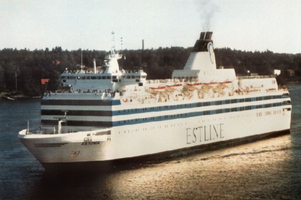 Die «Estonia» war in der Unglücksnacht auf dem Weg von Tallinn nach Stockholm gewesen. (Archivfoto) - © -