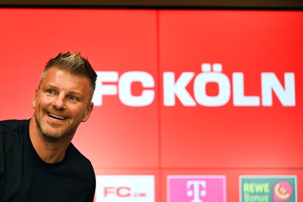 Lukas Kwasniok hat sich als neuer Cheftrainer des 1. FC Köln vorgestellt. - © Federico Gambarini/dpa
