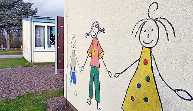 Johanniter schaffen Kinderbetreuung - © Lügde