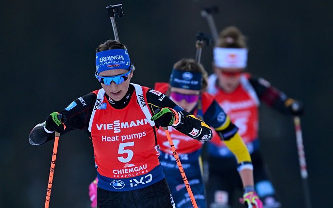 Bild zu Biathletin Preu&szlig;: Auf der Suche nach der Olympia-Form