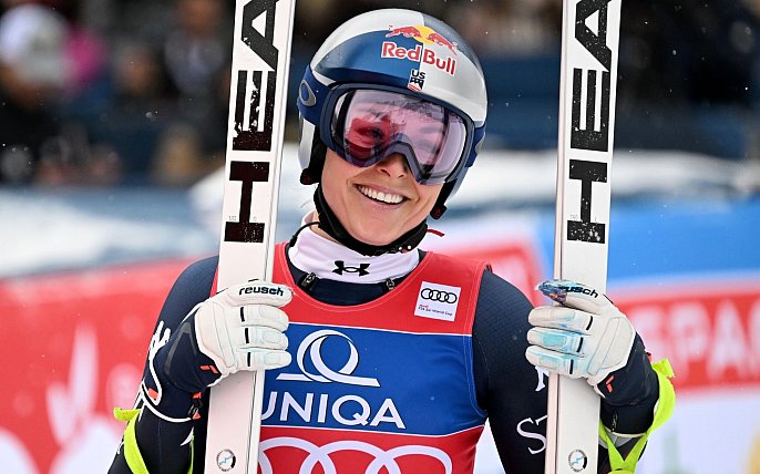 Bild zu US-Skistar Vonn rast zum Sieg in Zauchensee
