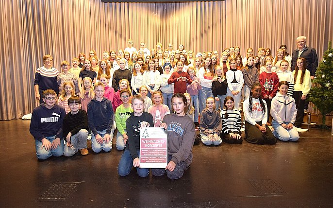 Bild zu Gymnasiasten geben Weihnachtskonzerte